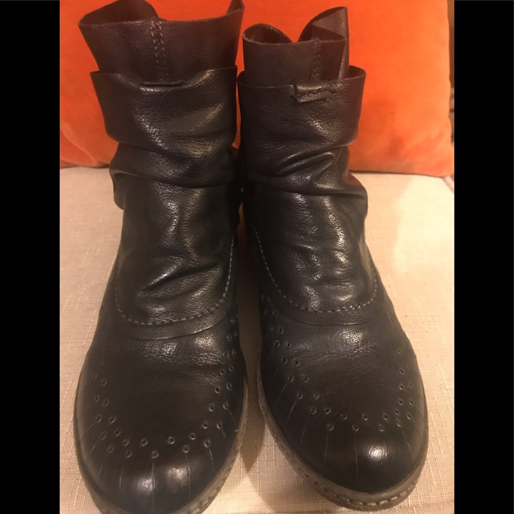 Area Forte Leather Bootie/as is/ see notes below.